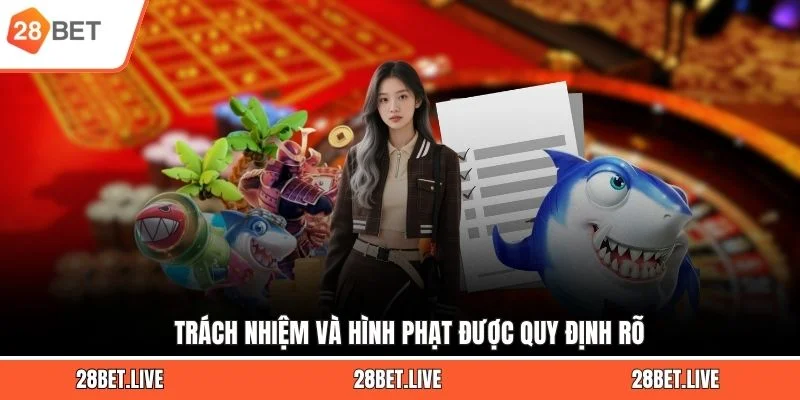 Trách nhiệm và hình phạt được quy định rõ