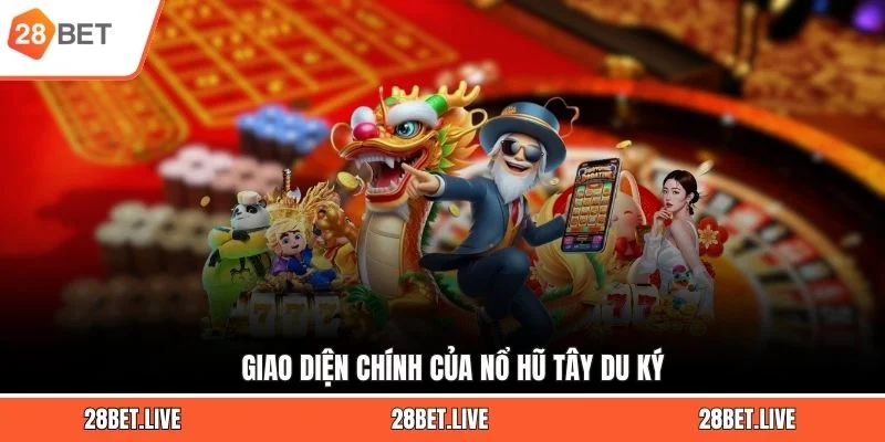 Giao diện chính của Nổ Hũ Tây Du Ký