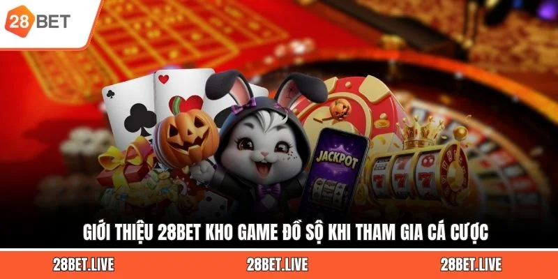Giới thiệu 28BET kho game đồ sộ khi tham gia cá cược