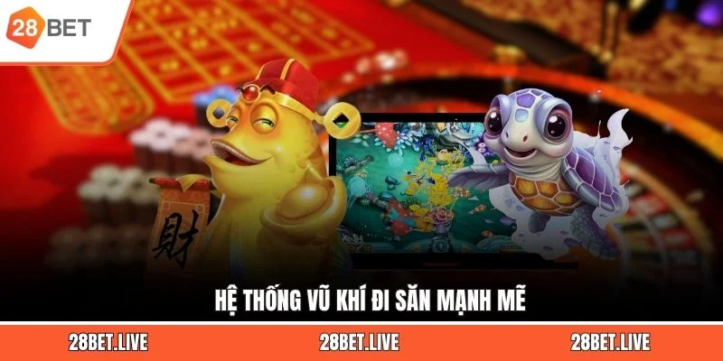 Hệ thống vũ khí đi săn mạnh mẽ