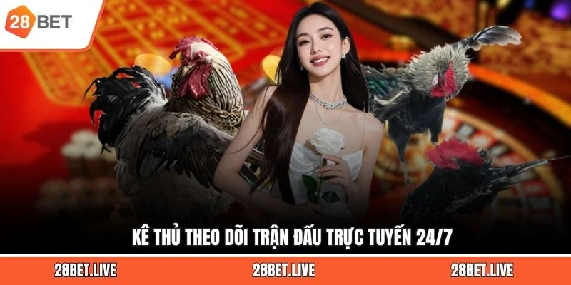 Kê thủ theo dõi trận đấu trực tuyến 24/7