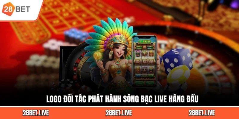 Logo đối tác phát hành sòng bạc live hàng đầu