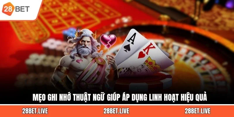 Mẹo ghi nhớ thuật ngữ giúp áp dụng linh hoạt hiệu quả