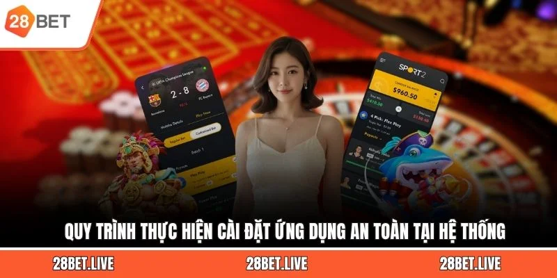 Quy trình thực hiện cài đặt ứng dụng an toàn tại hệ thống