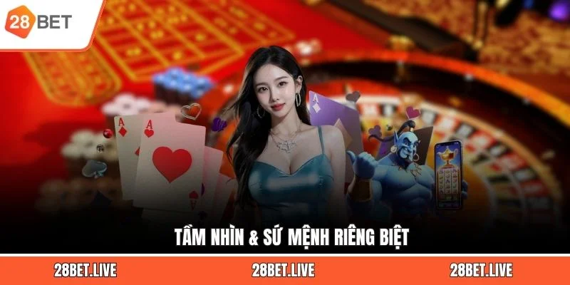 Tầm nhìn & sứ mệnh riêng biệt